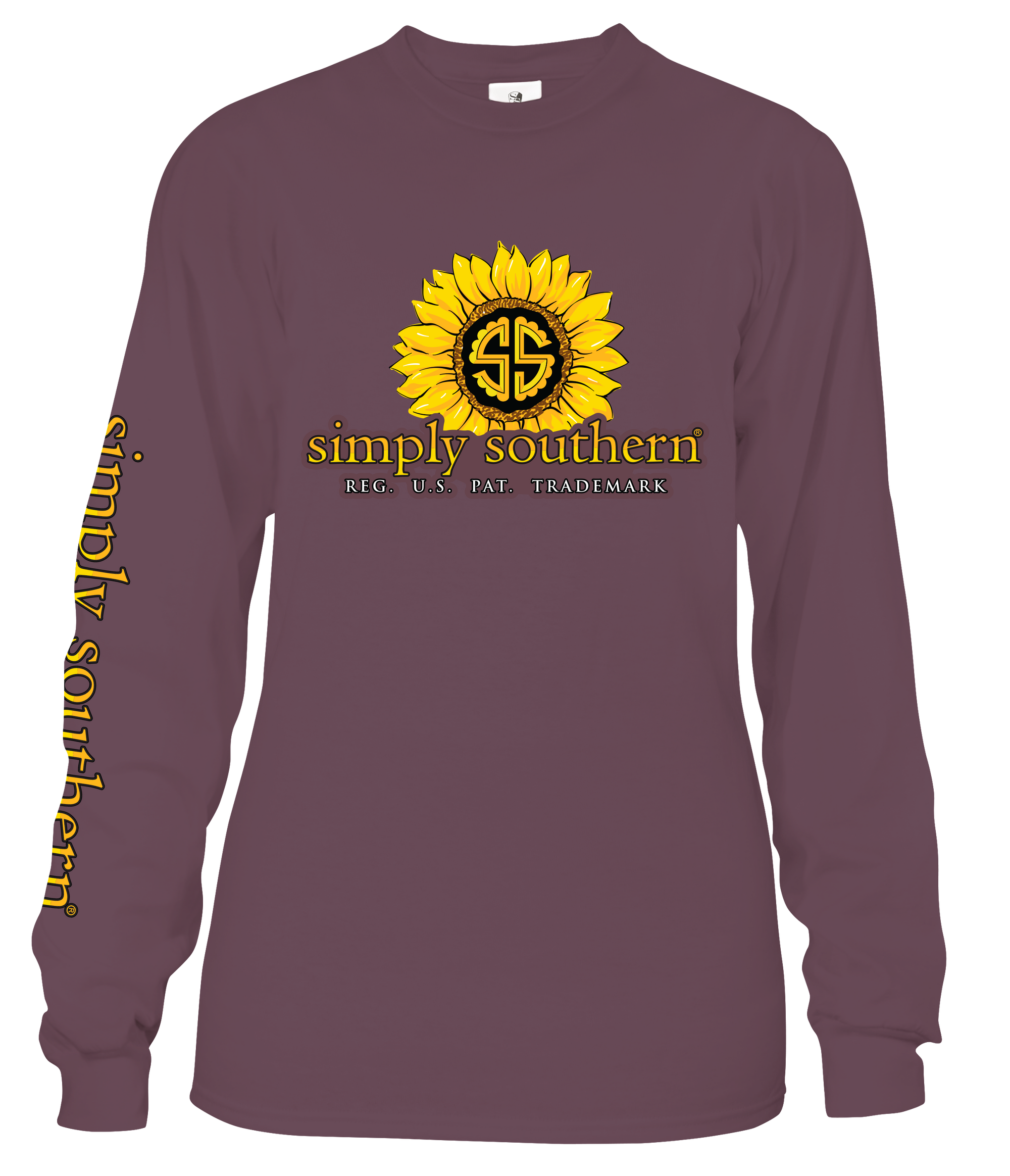 SALE Simply Southern Preppy Look Sunflower Truck Long Sleeve T-Shirt