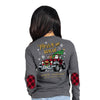 Youth Simply Southern Preppy Merry And Bright Holiday Long Sleeve T-Shirt