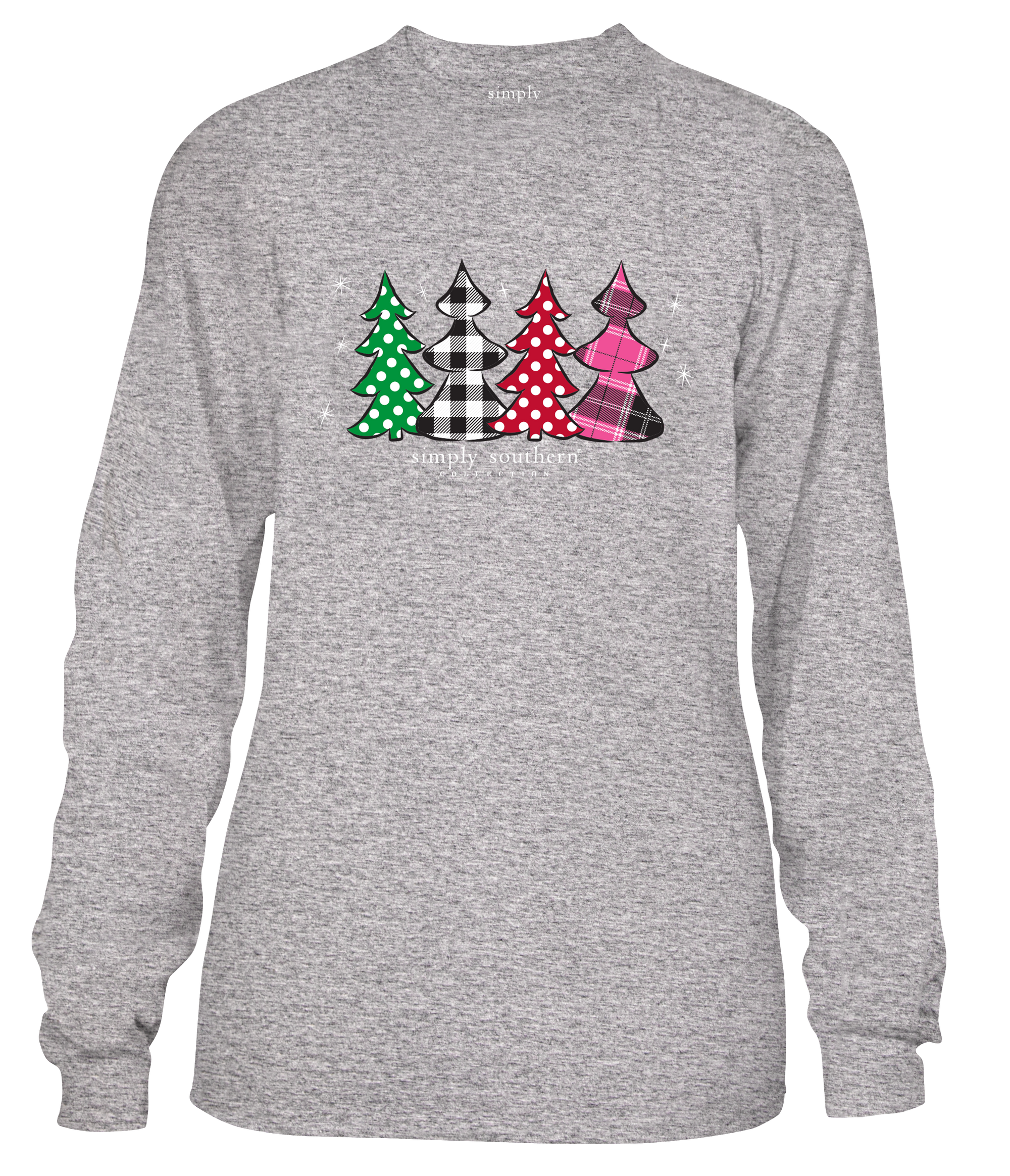 Simply Southern Messy &amp; Bright Holiday Long Sleeve T-Shirt