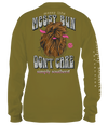 SALE Simply Southern Messy Bun Don&#39;t Care Long Sleeve T-Shirt