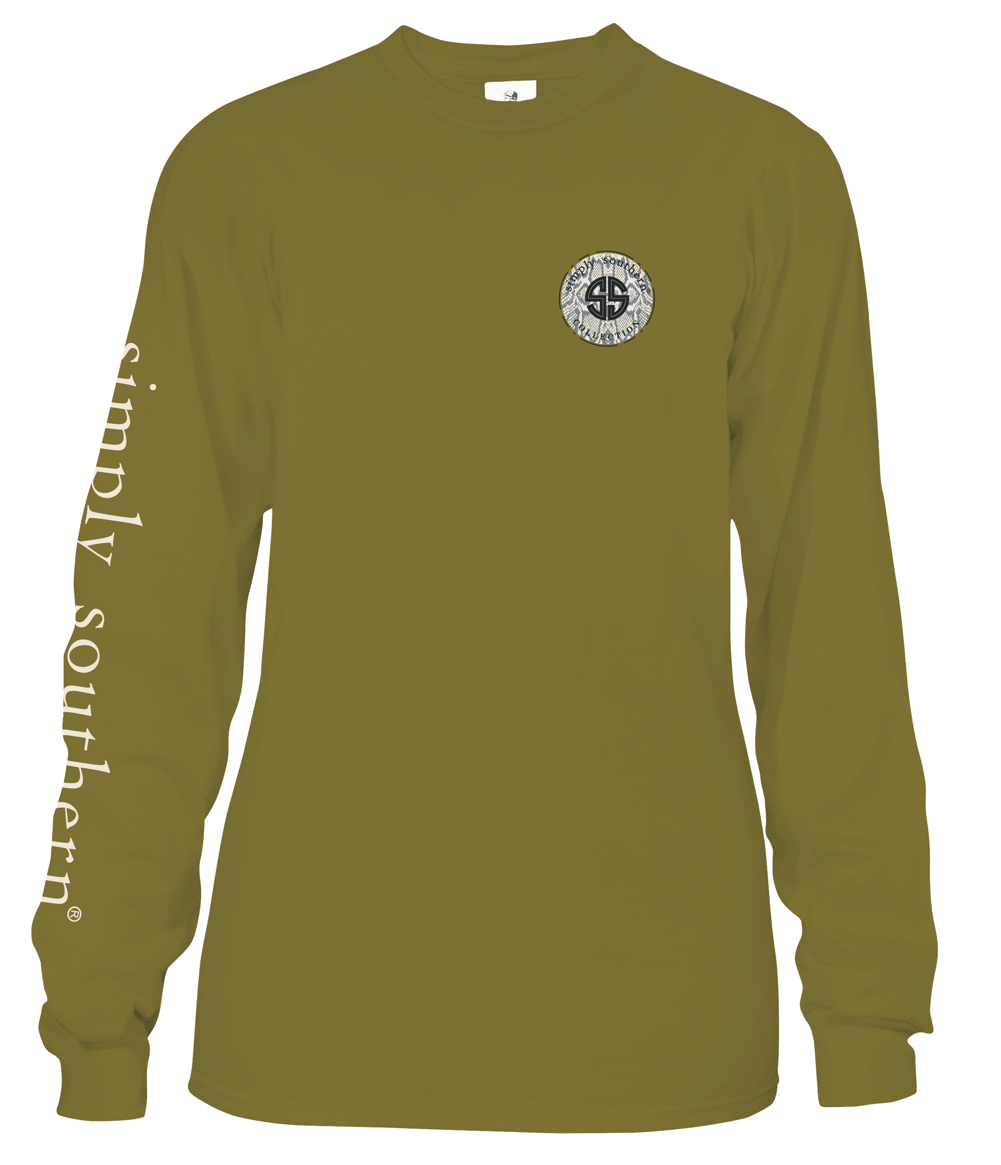 SALE Simply Southern Messy Bun Don&#39;t Care Long Sleeve T-Shirt