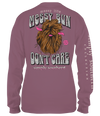 Simply Southern Messy Bun Don&#39;t Care Long Sleeve T-Shirt