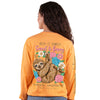 SALE Simply Southern Sweet &amp; Happy Sloth Long Sleeve T-Shirt