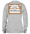 Simply Southern Preppy Leopard Logo Long Sleeve T-Shirt