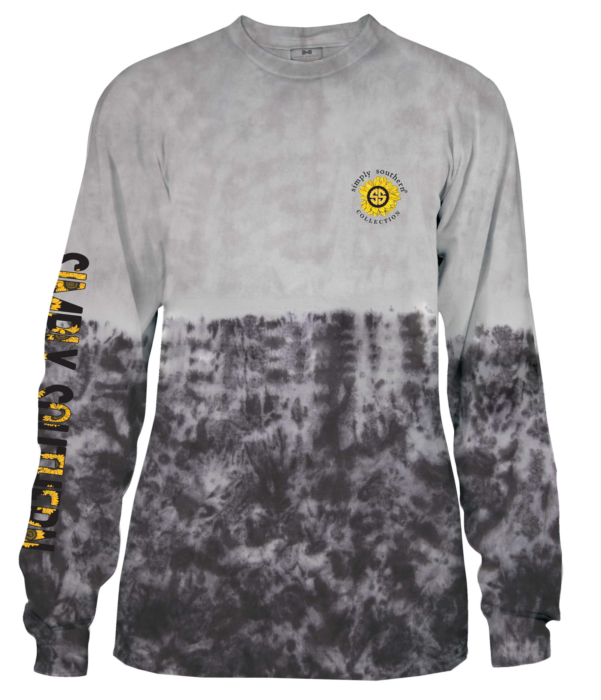 SALE Simply Southern Dull Your Sparkle Dog Sunflower Long Sleeve T-Shirt