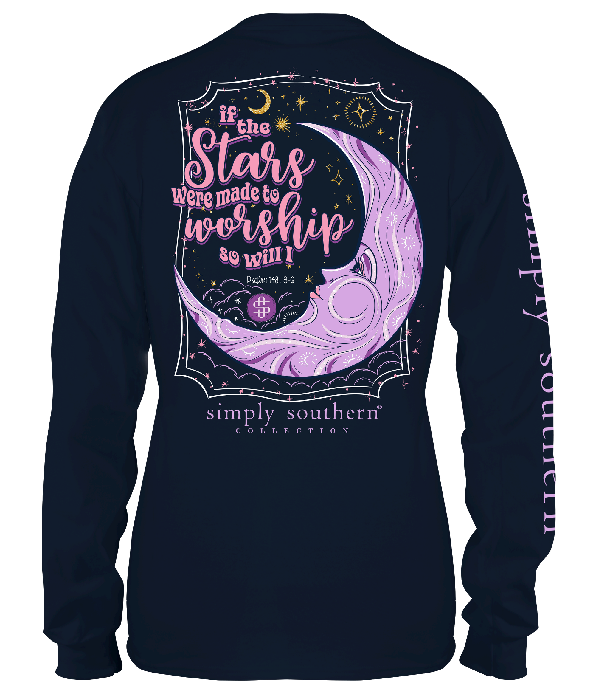Simply Southern Stars Moon Long Sleeve T-Shirt