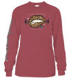 Simply Southern Preppy Sugar Leopard Lips Long Sleeve T-Shirt