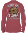 Simply Southern Preppy Sugar Leopard Lips Long Sleeve T-Shirt