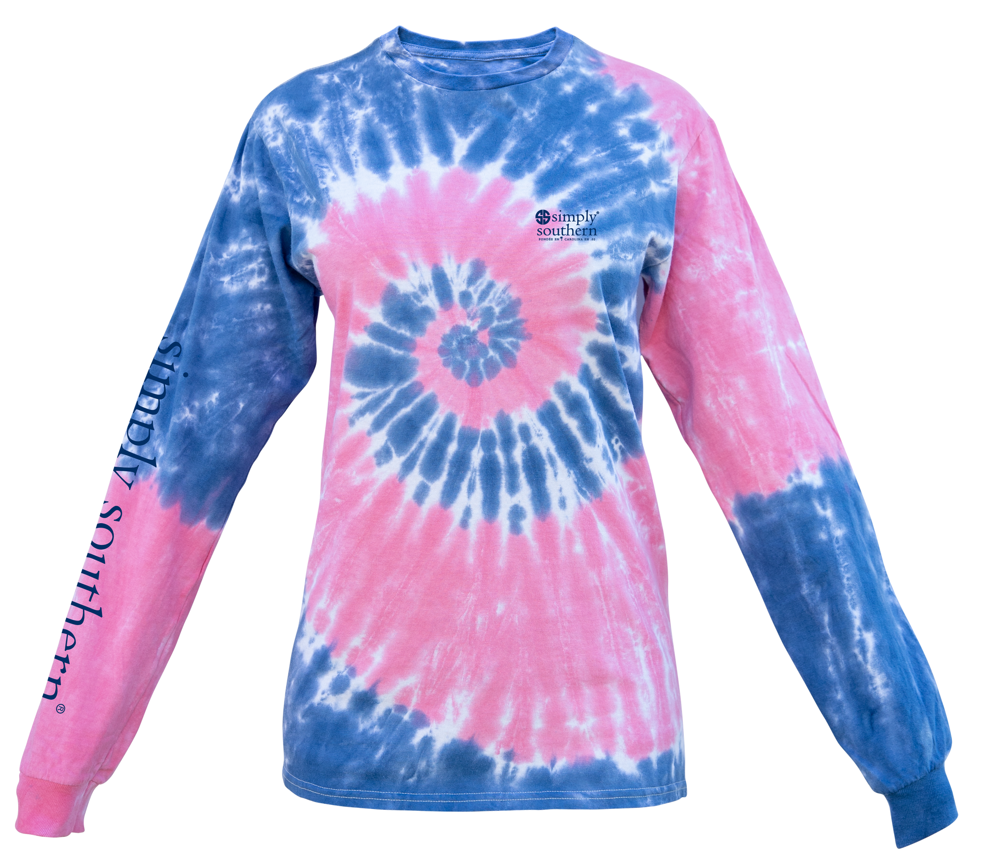 SALE Simply Southern Paisley Turtle Tie Dye Long Sleeve T-Shirt