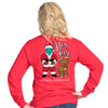 SALE Simply Southern Preppy Hey Deer Turtle Santa Holiday Long Sleeve T-Shirt