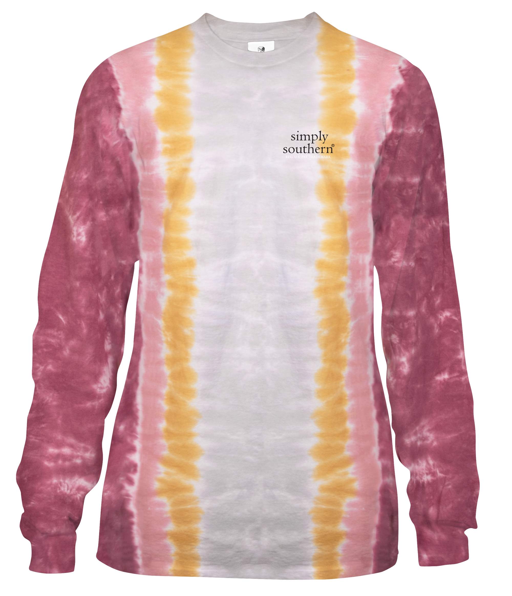 SALE Simply Southern Bone To Be Wild Tie Dye Long Sleeve T-Shirt
