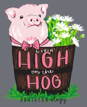 Southernology Hog Pig Comfort Colors T-Shirt