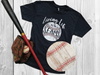 Sale Southernology Statement Baseball Life by the Seams Canvas T-Shirt