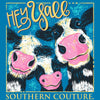 Southern Couture Classic Hey Y&#39;All Cows T-Shirt
