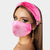 Tie Dye Pink Cotton Fashion Protective Mask & Matching Headband