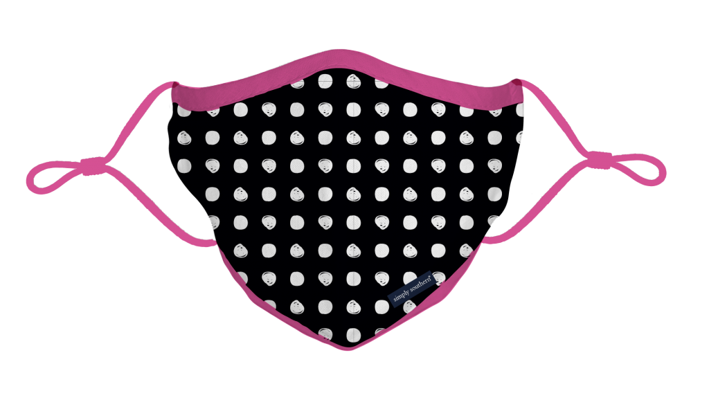 Simply Southern Preppy Dots Protective Mask
