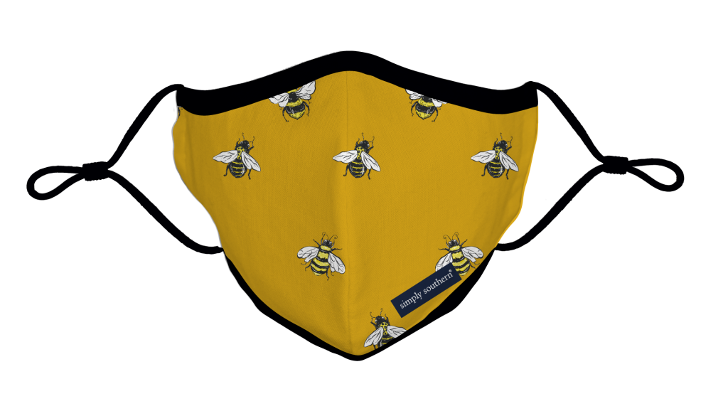 Simply Southern Preppy Bee Protective Mask