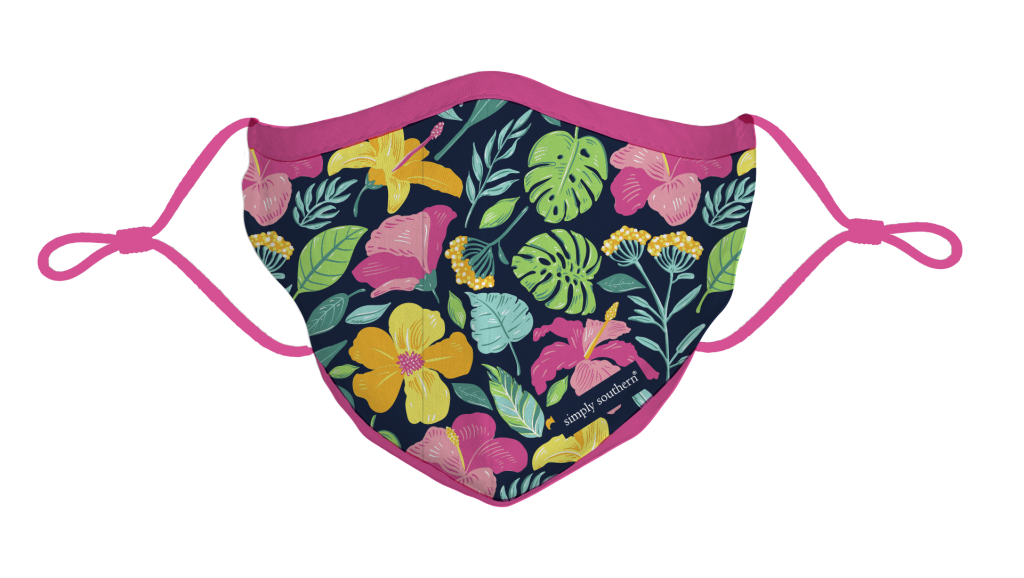 Simply Southern Preppy Garden Protective Mask