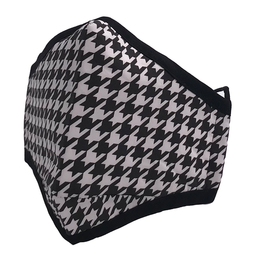 Girlie Girl Preppy Houndstooth Protective Mask