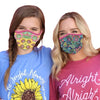 Girlie Girl Preppy Red Gingham Protective Mask