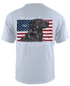 Simply Southern USA Flag Dog Unisex T-Shirt