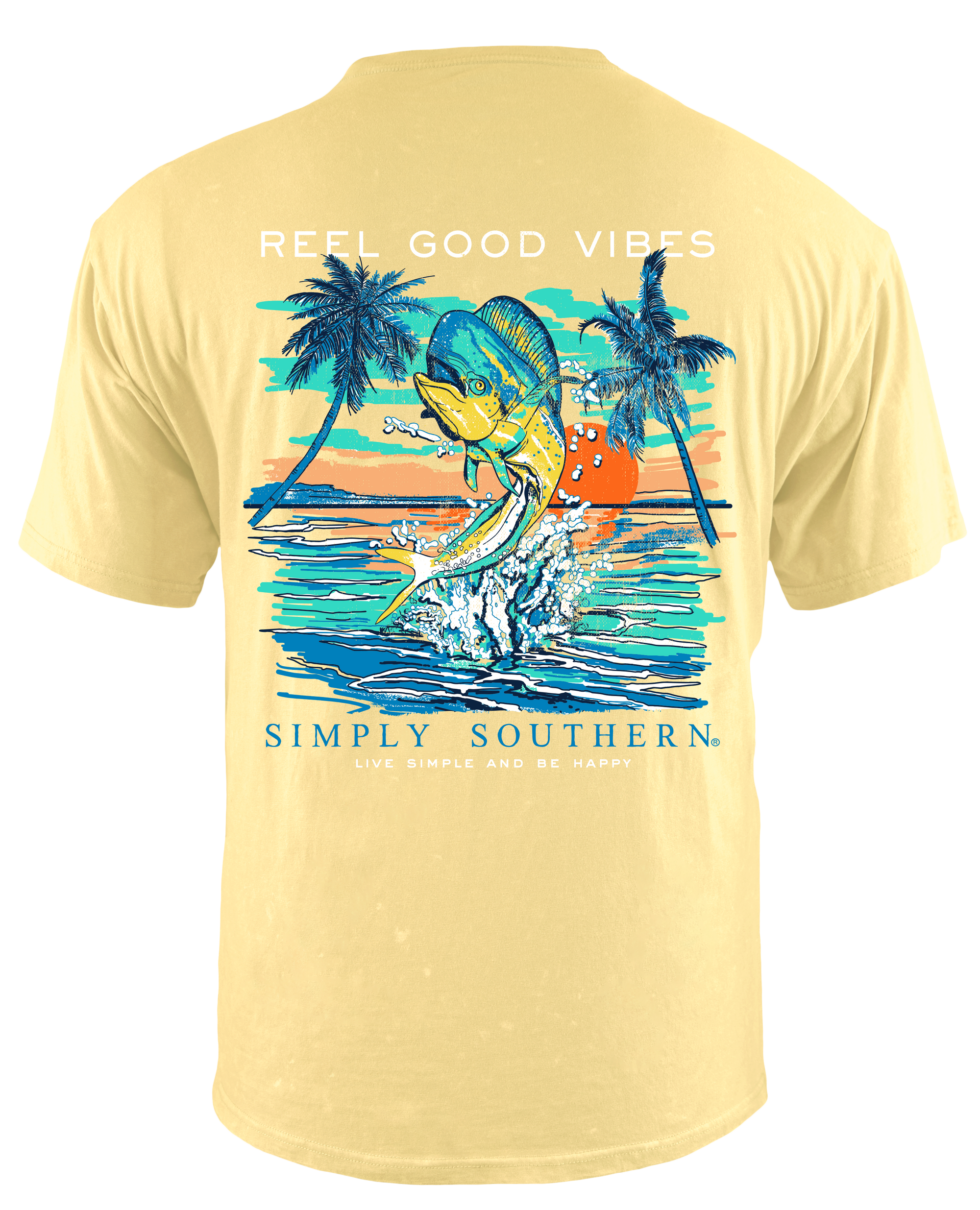 SALE Simply Southern Vibes Fishing Mahi Unisex T-Shirt