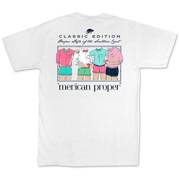 SALE Merican Proper Southern Classic Gents Pigment Dyed Unisex T-Shirt