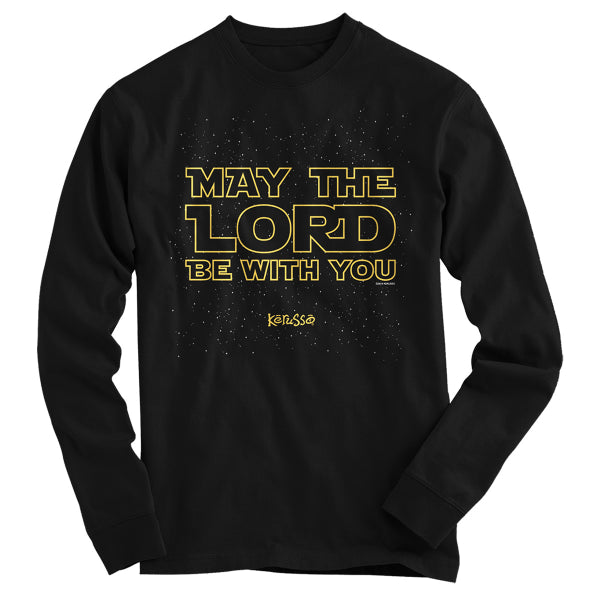 Kerruso May the Lord Be With You Star Cherished Wars Christian Bright Long Sleeve T Shirt - SimplyCuteTees