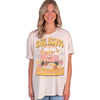 Simply Southern Rise Above Mountains Over Sized Vintage T-Shirt