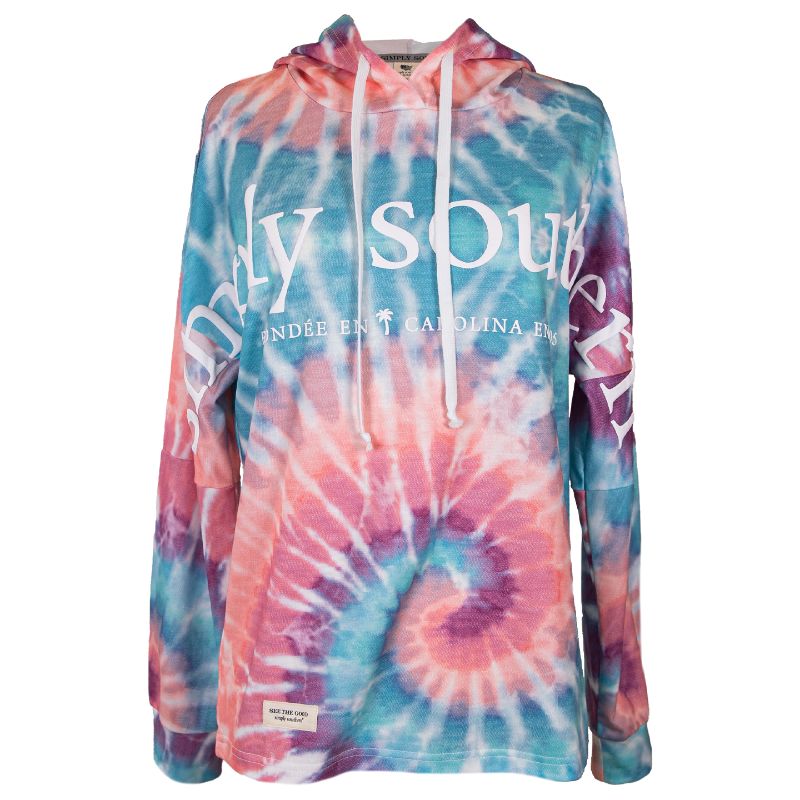 Simply Southern Swirl Pullover Soft Coastal Beach Hoodie