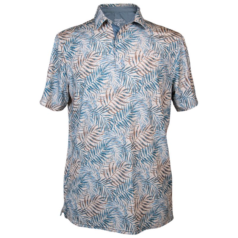 Simply Southern Classic Palms Unisex Polo T-Shirt
