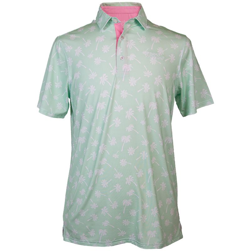 Simply Southern Classic Palm Trees Unisex Polo T-Shirt