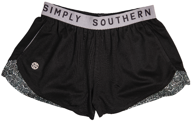 Simply Southern Preppy Snake Cheer Shorts