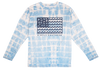 SALE Simply Southern USA Flag Rash Guard Unisex Long Sleeve T-Shirt