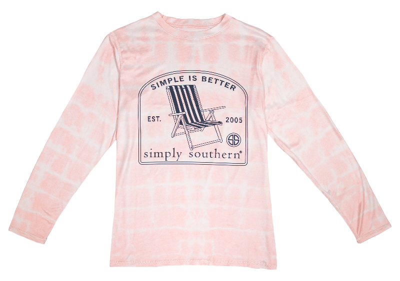 Simply Southern Simple Is Better Beach Rash Guard Long Sleeve T-Shirt