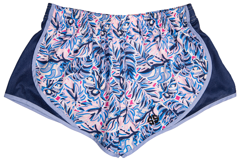 Simply Southern Preppy Leaf Run Shorts