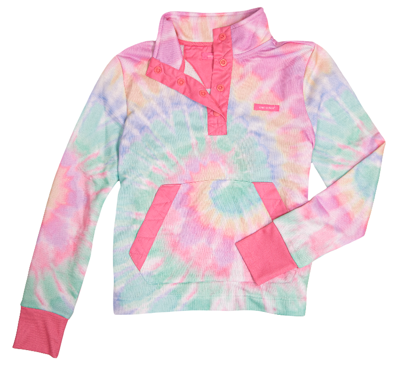 Simply Southern Multi-Color Tie Dye Pullover Jacket