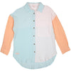 SALE Simply Southern Color Block Button Down Long Sleeve T-Shirt