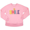 SALE Simply Southern Smile Sparkle Crew Long Sleeve T-Shirt