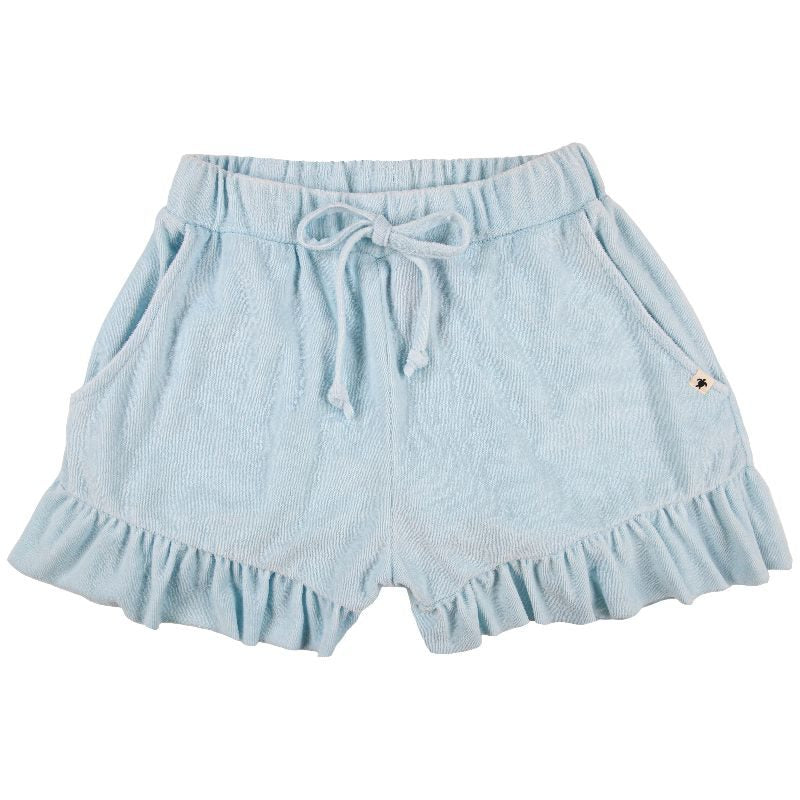 Simply Southern Crystal Terry Ruffle Shorts
