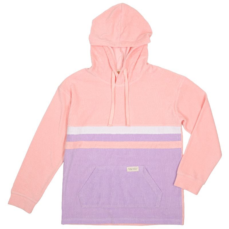 SALE Simply Southern Stripe Terry Long Sleeve Hoodie