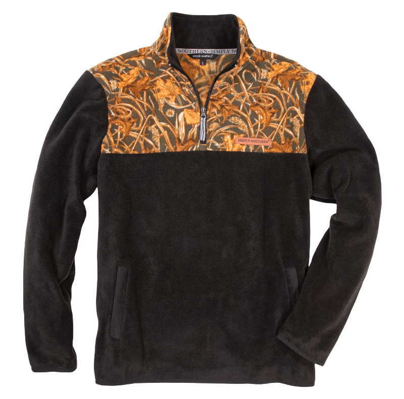 SALE Simply Southern Camo Fleece Pullover Sweater Unisex Jacket