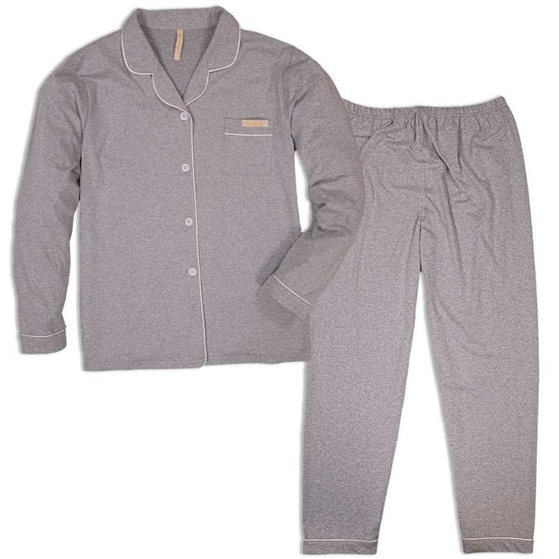 Simply Southern Heather Grey PJ Pants & Top Set
