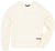 Simply Southern Classic Braid White Long Sleeve Crew Sweatshirt