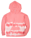 SALE Simply Southern Pink Stripe Tiedye Pullover Hoodie T-Shirt
