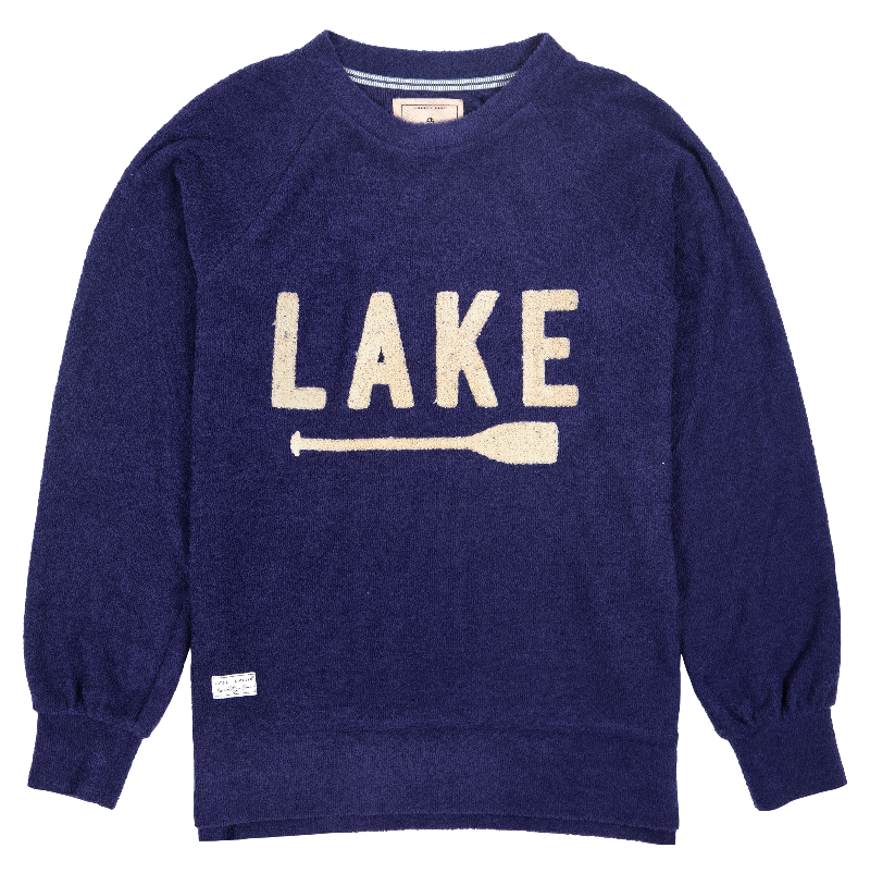 SALE Simply Southern Lake Terry Crew Long Sleeve Sweatshirt
