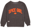 Simply Southern Spice Girl Pumpkin Terry Crew Long Sleeve Sweatshirt