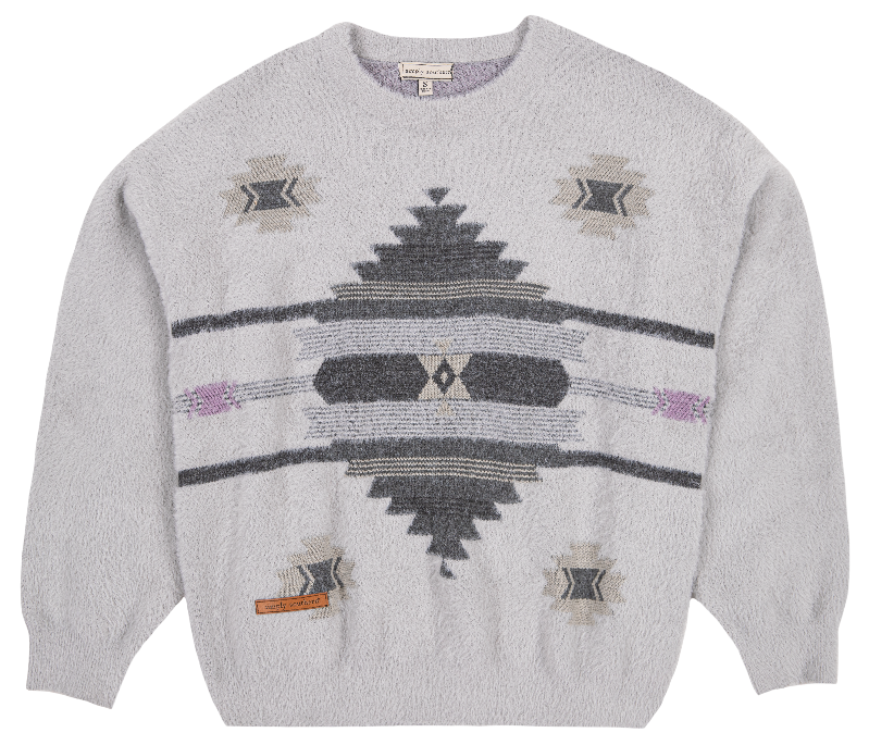 SALE Simply Southern Aztec Soft Fuzzy Long Sleeve Sweatshirt