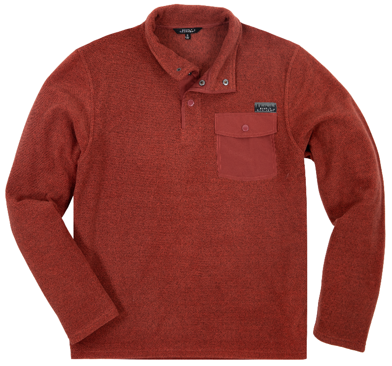 SALE Simply Southern Brick Snap Pullover Sweater Unisex Jacket