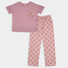 Simply Southern Aztec Pink PJ Pants &amp; T-Shirt Set